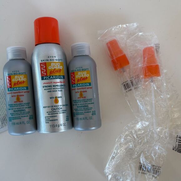 (3) Avon Skin So Soft Bug Guard Plus Picaridin Aerosol and Pump Spray Repellent - Picture 2 of 5